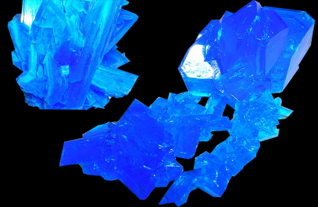 Vitriolo azul, turquesa de Chipre o de Venus, Caparrosa azul…